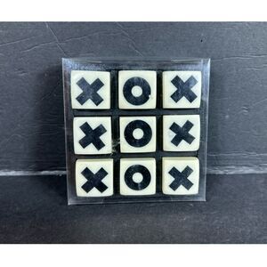 Decorative Home Decor Table Tic Tac Toe 4.5" x 4.5"